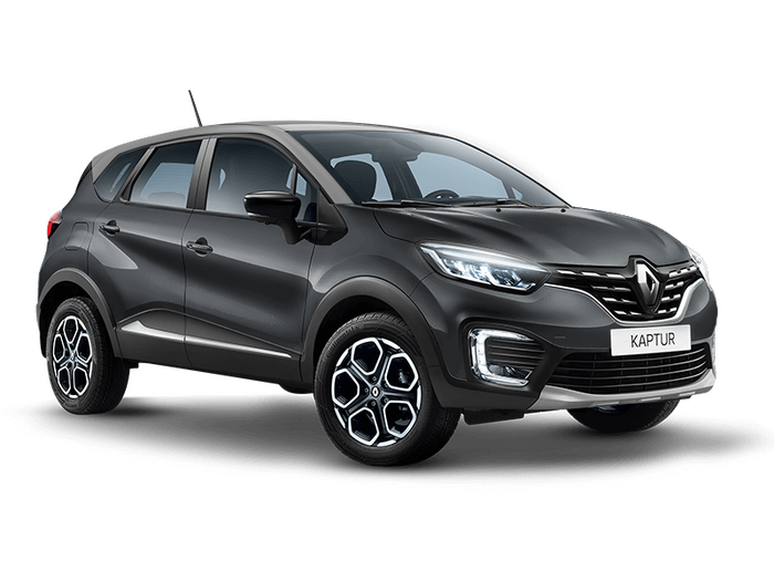 Renault Kaptur  Темно-серый с серебристой крышей